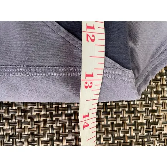 Athleta Sports Bra Padded High Neck Womens Size Small Purple Gym Top Running Bra - Picture 9 of 10